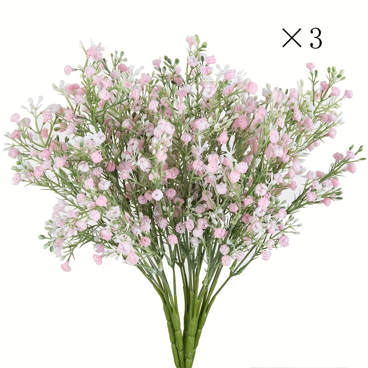 Artificial Faux Gypsophila Flowers for Wedding and Engagement Decor Tabletop Arrangement