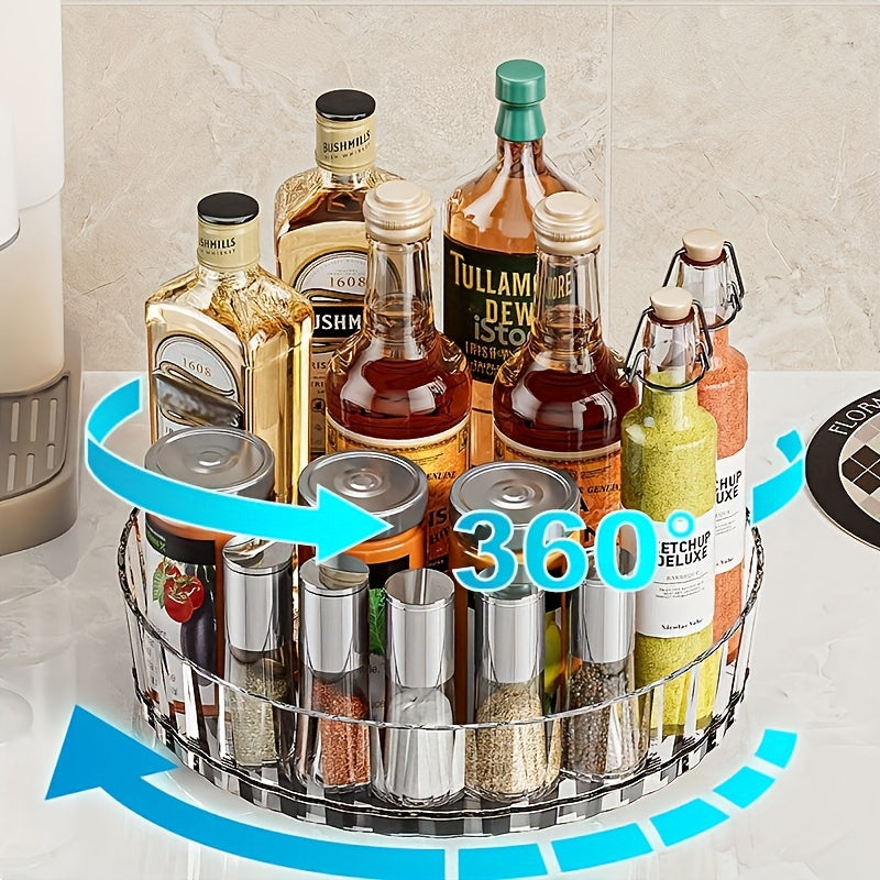 Rotating Jewelry and Spice Organizer for Kitchen and Bathroom Storage