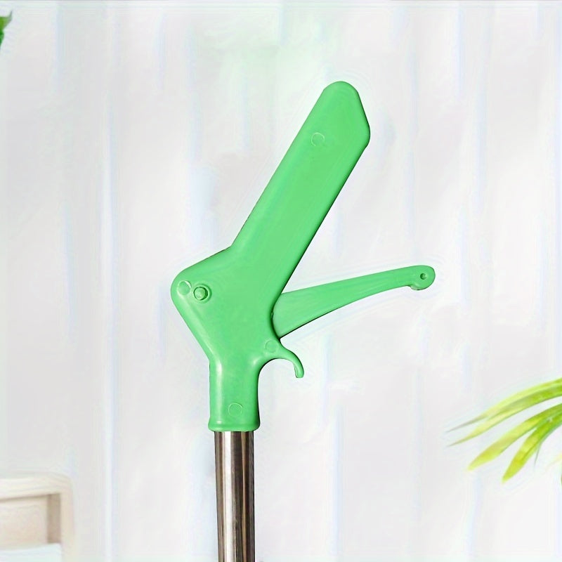 Yengil og'irlikdagi axlat yig'ish vositasi, qariyalar uchun EasyGrip dizayni bilan. Samarali axlat yig'ish uchun metall va plastik materiallar kombinatsiyasidan tayyorlangan. Axlatni osonlik bilan yig'ishga va atrof-muhitni toza saqlashga yordam beradi.