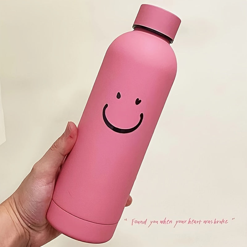 Insulated Stainless Steel Water Bottle 16oz Reusable Portable for Travel Office