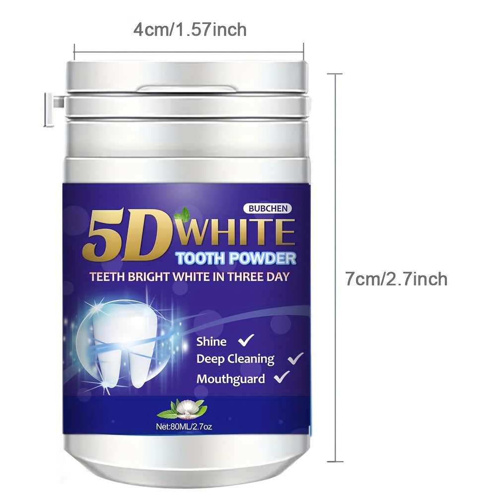 Fresh Mint Teeth Whitening Powder Deep Cleaning Stain Remover
