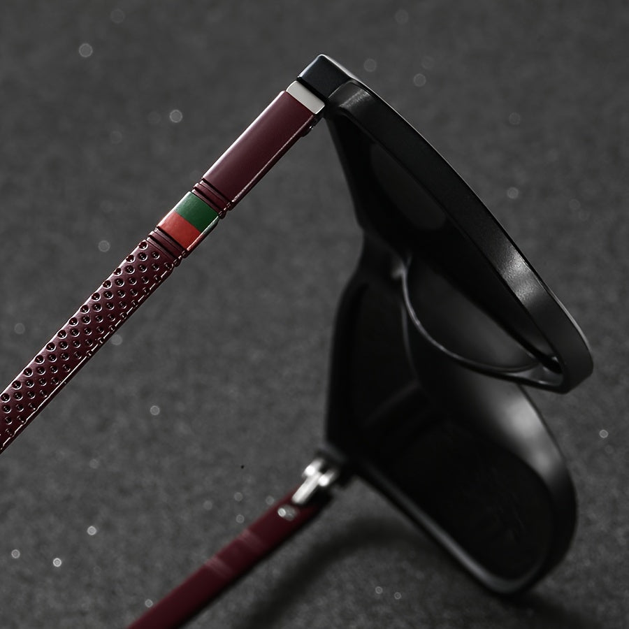 Erkaklar va ayollar uchun vintage chiziqli kvadrat moda ko'zoynaklari, haydash, baliq ovlash, sayohat va ta'til uchun hashamatli dizayner ko'zoynaklari. Tropik plyaj ta'tili pastel ranglarida klassik to'rtburchakli uslub.