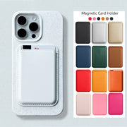 Slim Magnetic Card Holder Wallet for iPhone 16/15/14/13/12 Pro Max No Battery