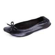 Женские балетные туфли из кожи, удобные обувь на slip-on