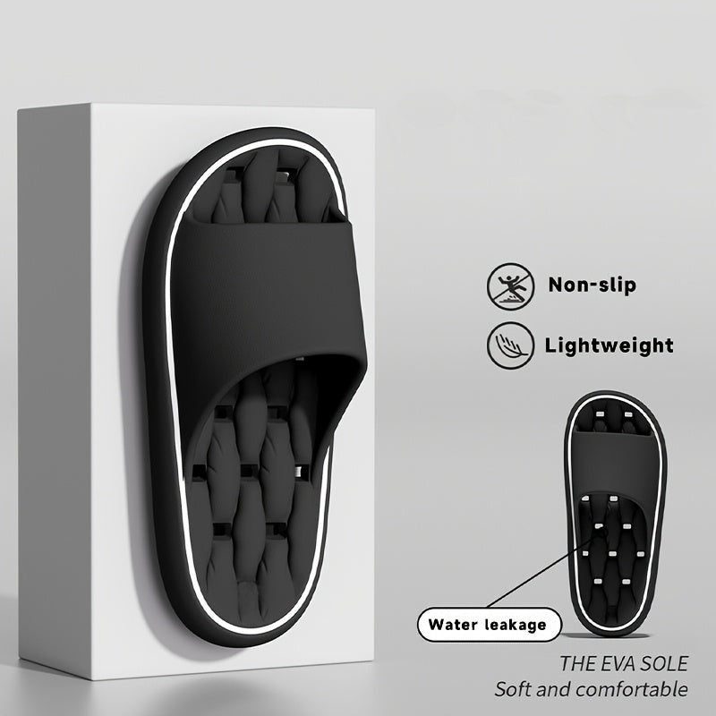 EVA Slippers for Bathroom Pool Shower Casual Summer Non-Water-Accumulating Unisex