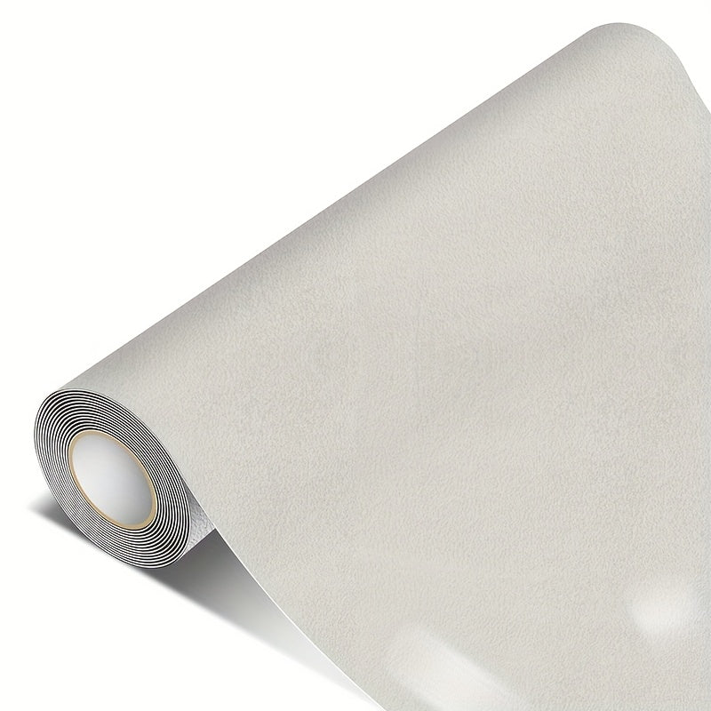 Gray Velvet Fabric Sheet 43x200cm Self-Adhesive for Car Interior and DIY Projects