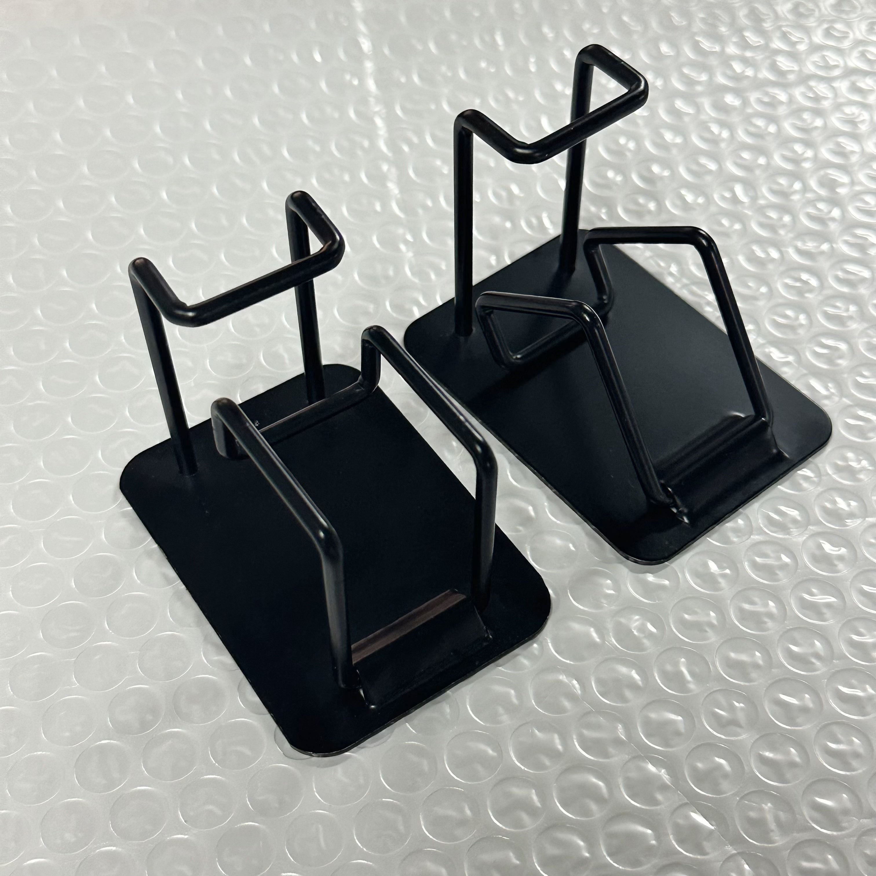 Ganchos de pared de metal resistentes a la oxidación para baño, cocina, balcón, instalación sin taladro, pack de 1 o 2