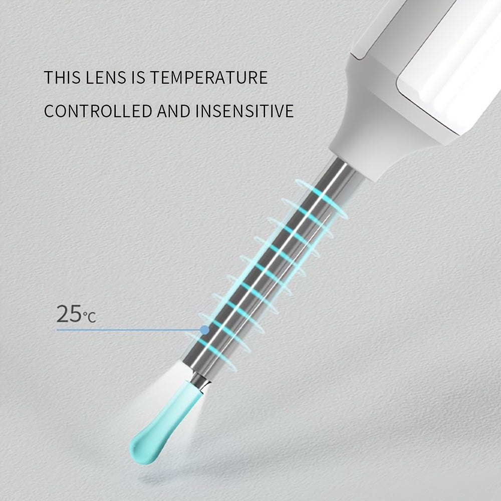 Cuckoo Yun quloq mumini olib tashlash vositasi, kamera bilan, USB quvvatlanadigan, qayta zaryadlanadigan, Wi-Fi, HD ko'zgu, LED chiroqlar va 6 ta quloq tozalash asbobi. Quloq mumini olib tashlash uchun mukammal sovg'a.