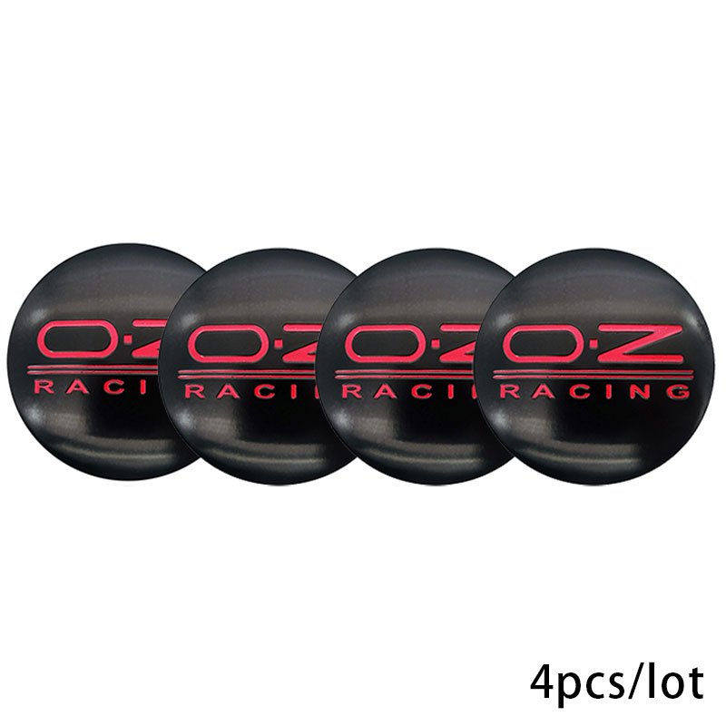 4Pcs Car Wheel Center Hub Caps 56mm 2.2in Alloy Fit Oz Racing Emblems