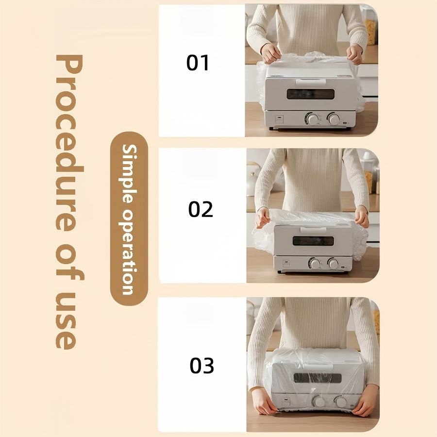 20 dona shaffof suv o'tkazmaydigan texnika changyopqichlari mikroto'lqinli pechlar, elektr pechkalar, changyutgichlar uchun