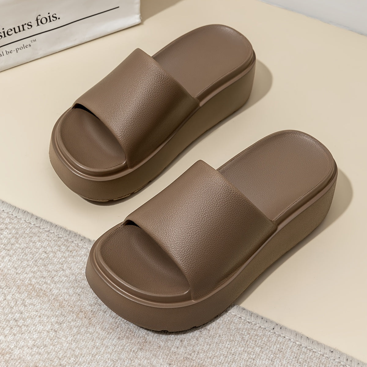 Женские сланцы EVA на плоской подошве для всех сезонов, повседневная и удобная обувь