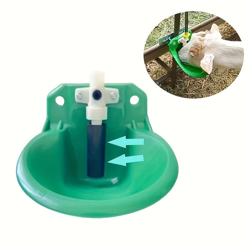 Small Animal Feeder and Waterer for Goats and Sheep 1 3 5 Pack Automatic Drinking Tank