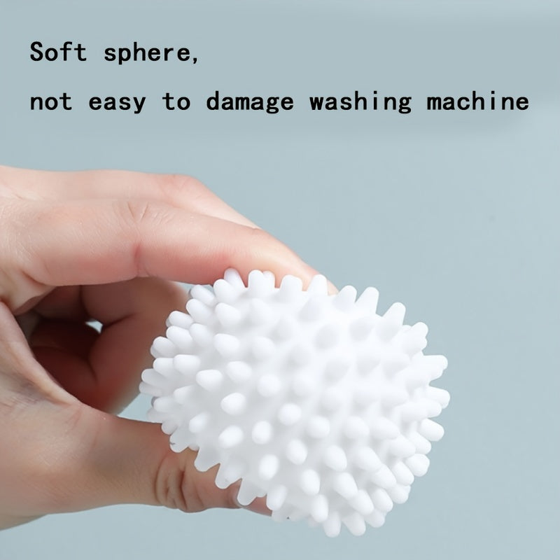 Juego de 1 o 2 bolas mágicas de lavandería para eliminar enredos y limpiar manchas