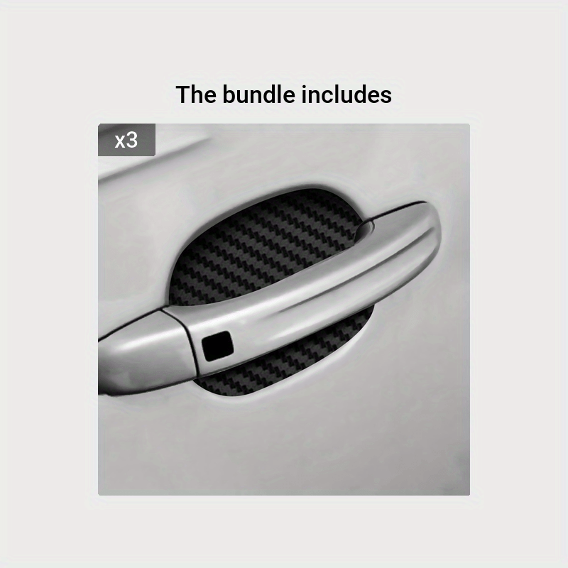 4pcs Car Door Stickers Protective Covers Scratch Resistant Vehicle Accessories