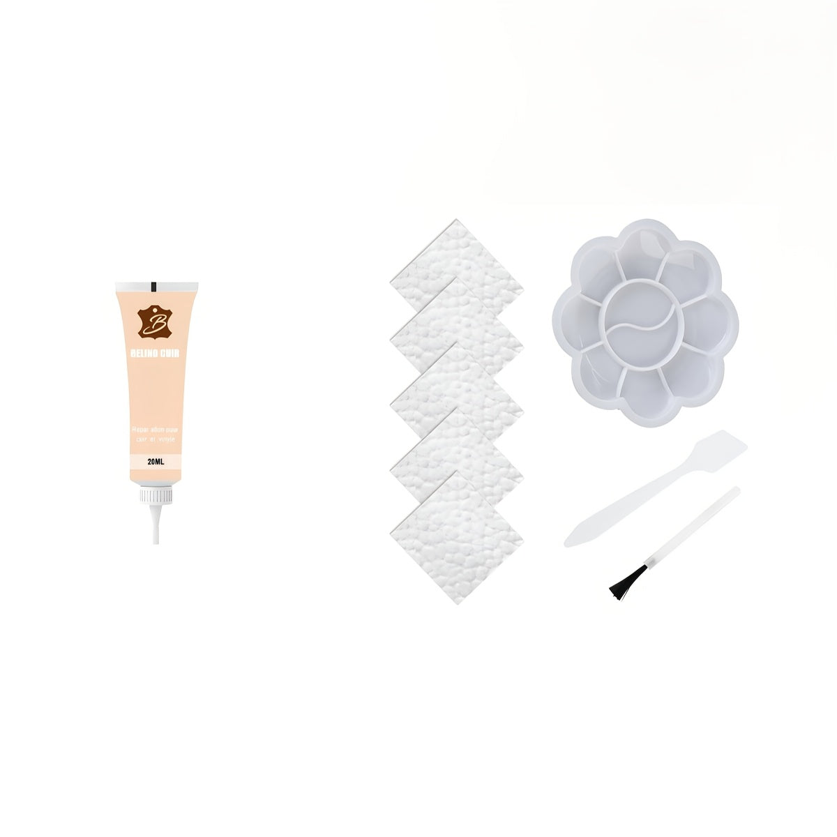 Leather Vinyl Repair Paste for Scratches and Cracks Furniture Color Touch Up