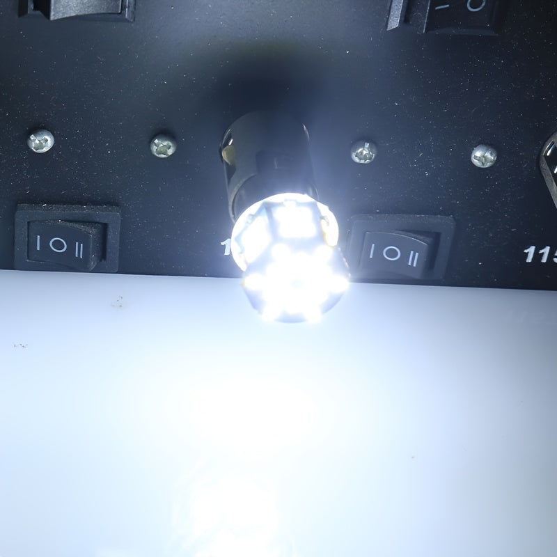 2PCS White LED Brake Light Bulb 1157 BAY15D for Car Tail Backup Parking