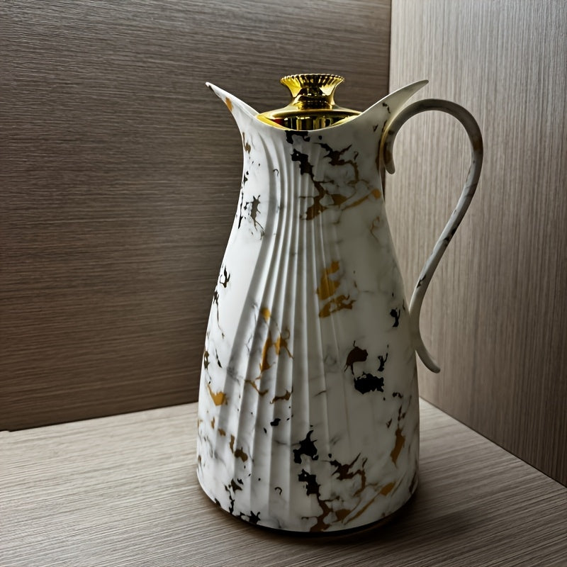 Unisex Borosilicate Glass Coffee Pot Vacuum Insulated 33.83oz Hot Cold