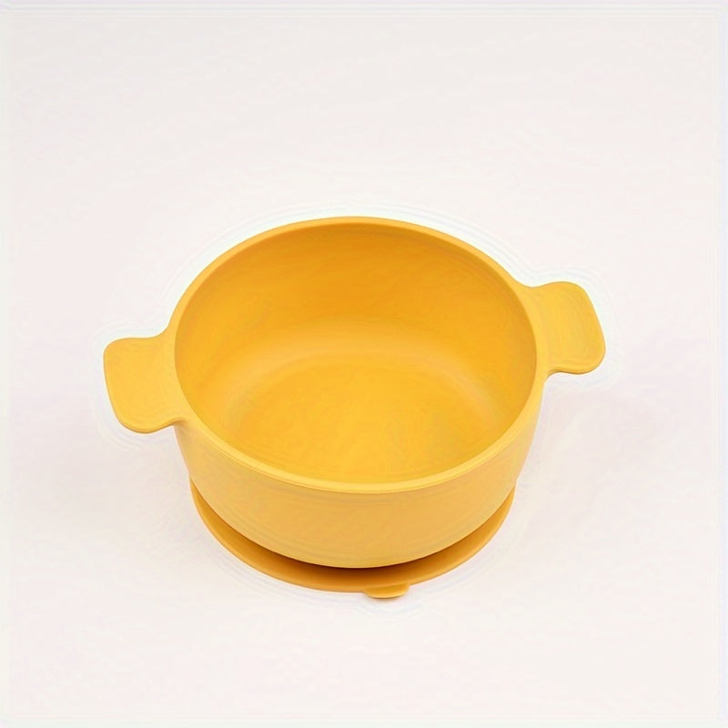 Silicone Feeding Bowl for Kids with Suction Cup Microwave Safe Dishwasher Safe