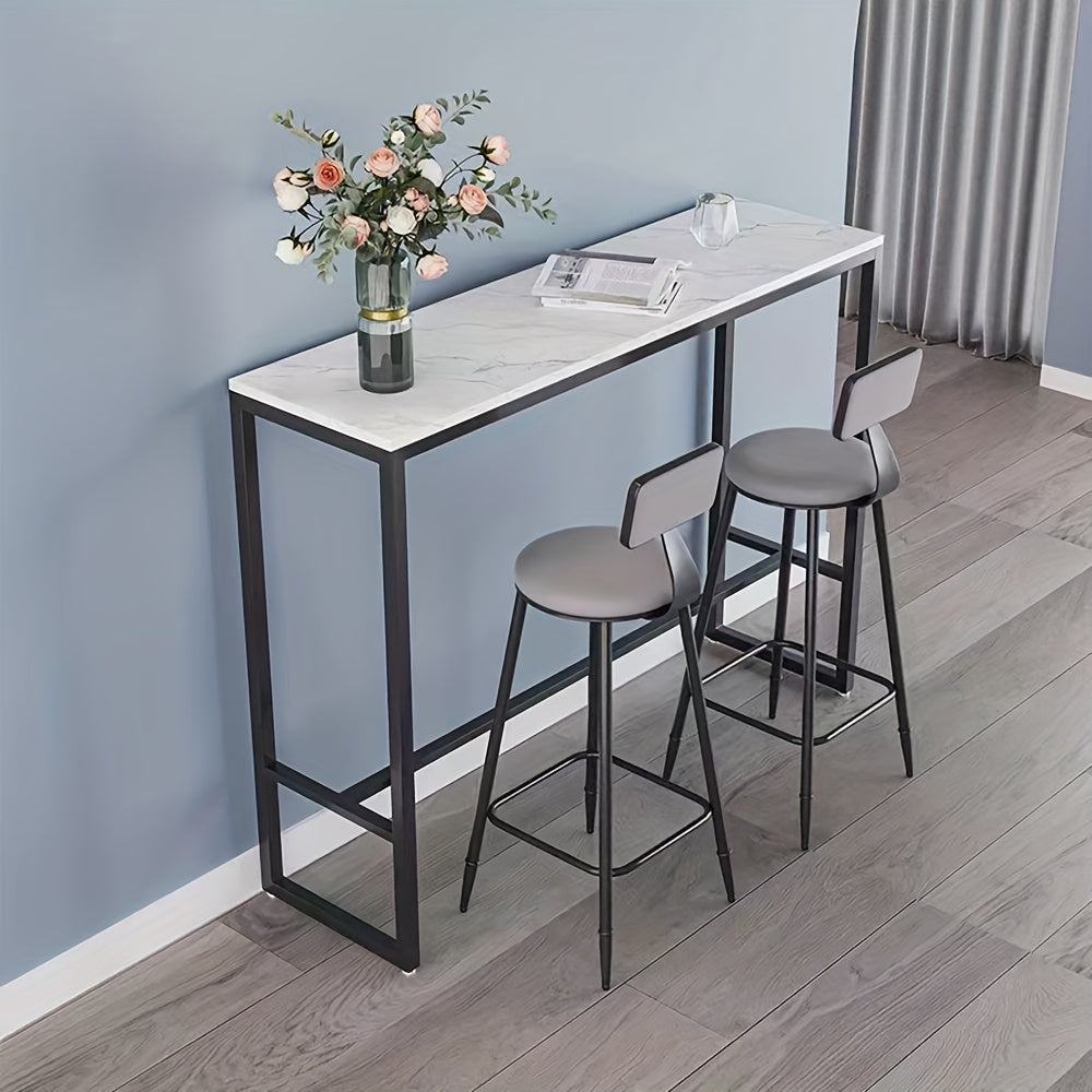 Metal Ramka Vintage-Uslubidagi Yuqori Bar Stul, Orqa O'rindiq va Oyoq O'rindig'i bilan, Oshxona Counter, Ovqatlanish Xonasi yoki Uy Bar uchun Mukammal, Yumshoq O'rindiqli