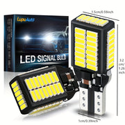 LED Reverse Lights 2 Pack White T15 921 902 904 906 579 4014 Bulbs