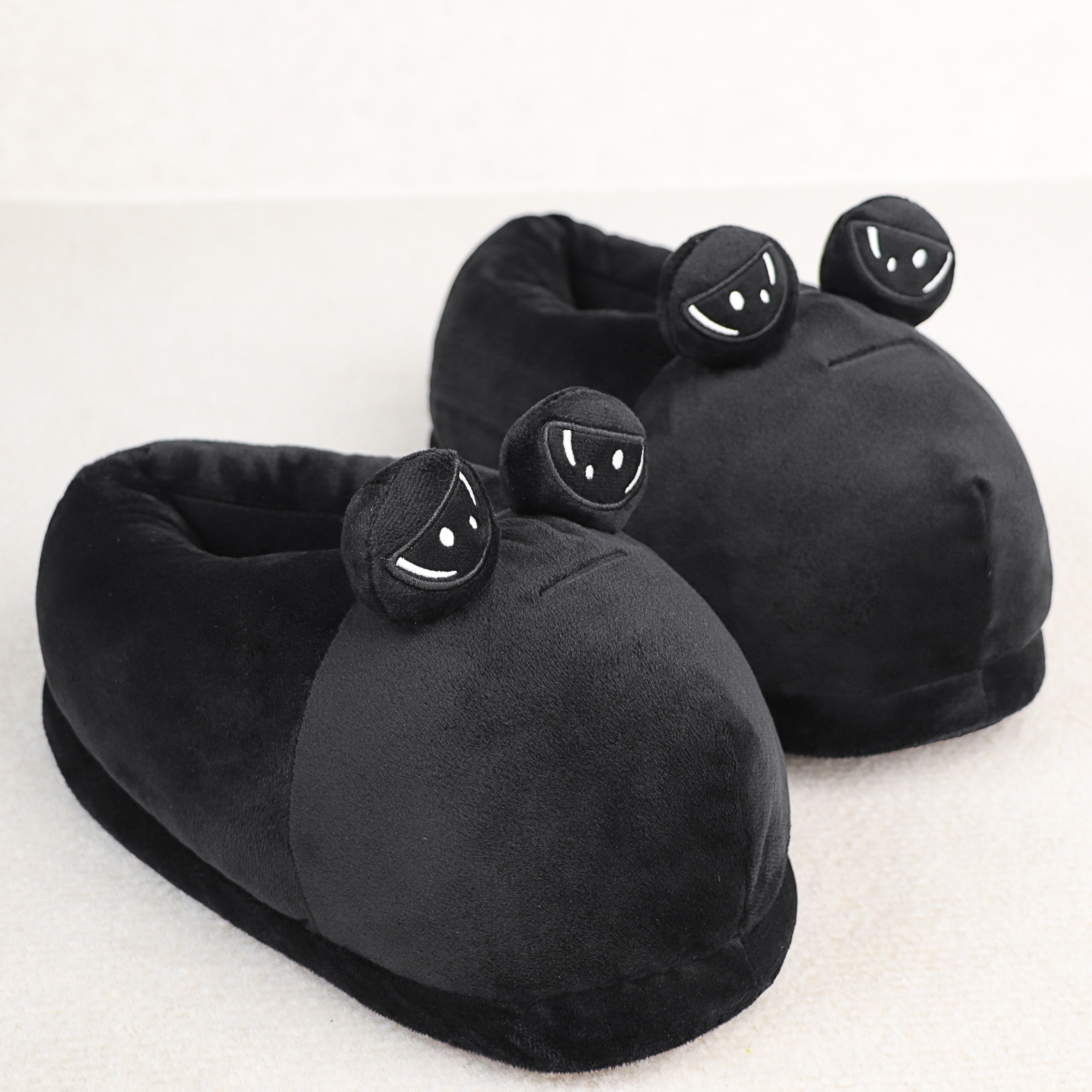 Girls Plush Lined Cute Frog Slippers Indoor Indoor Slippers