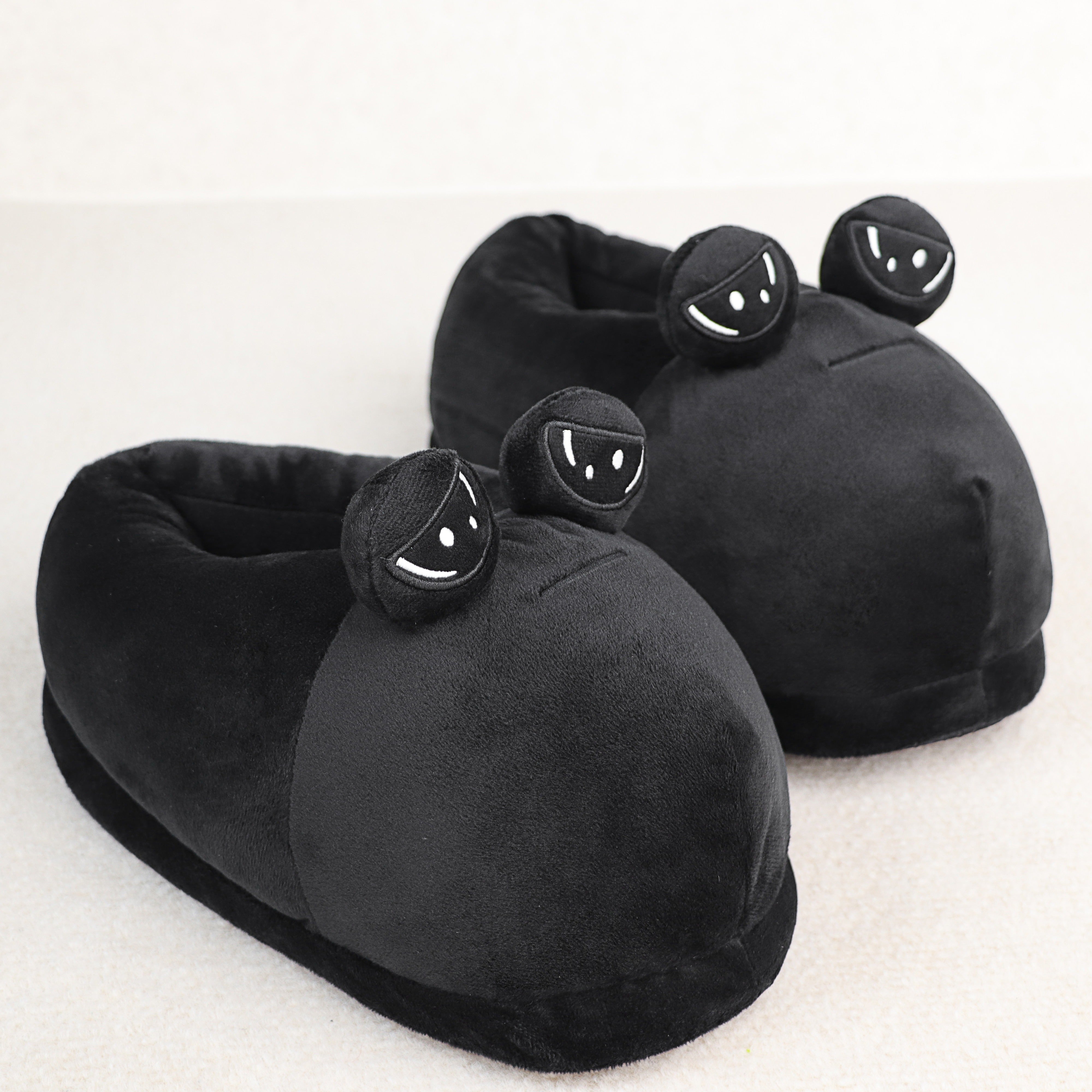 Girls Plush Lined Cute Frog Slippers Indoor Indoor Slippers