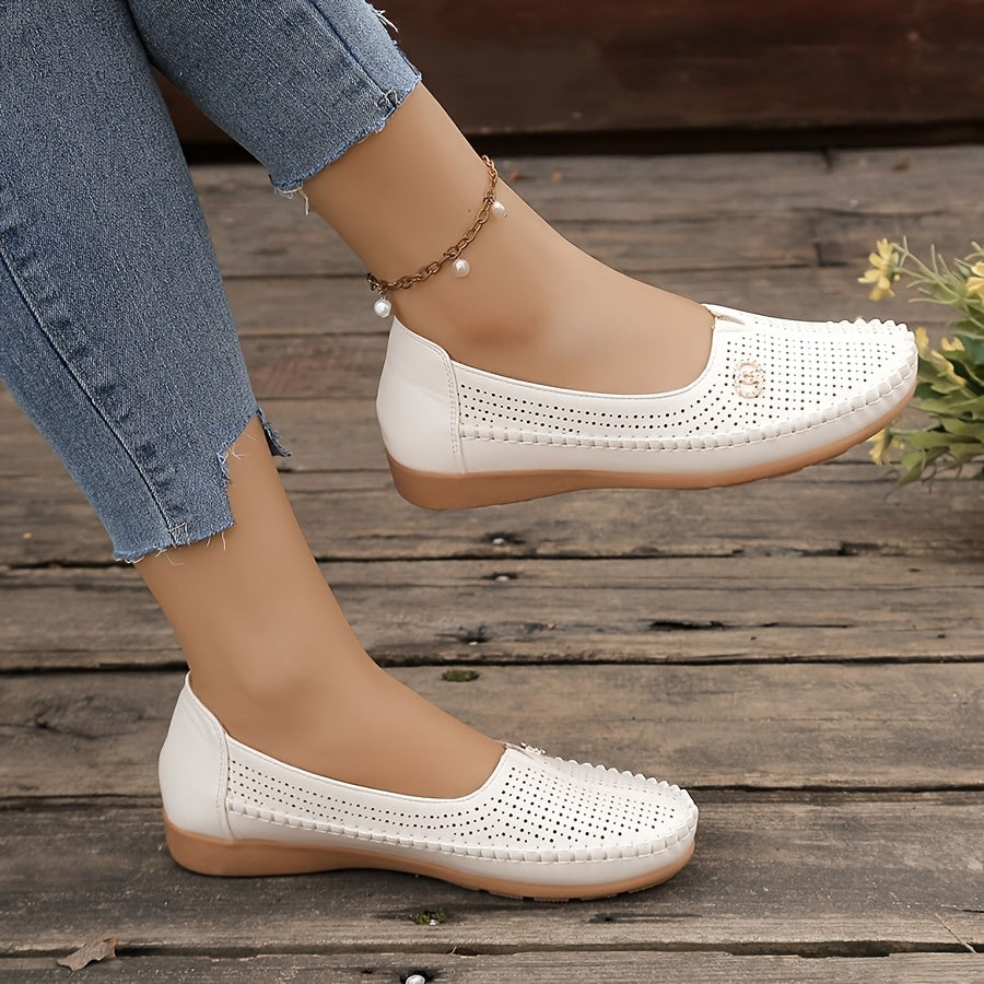Women's Soft-Soled Flat Shoes Comfortable Breathable Loafers