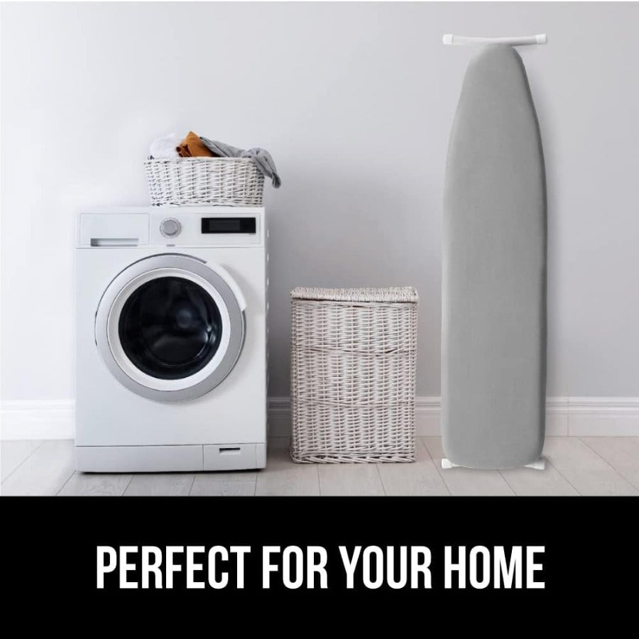 1 dona Standart Temirlangan Taxta Qopqog'i, Elastik Qirra va Qisqichli Velkalar bilan, Qizdirish va Dog'larga Qarshi, Qalin Yostiq bilan.