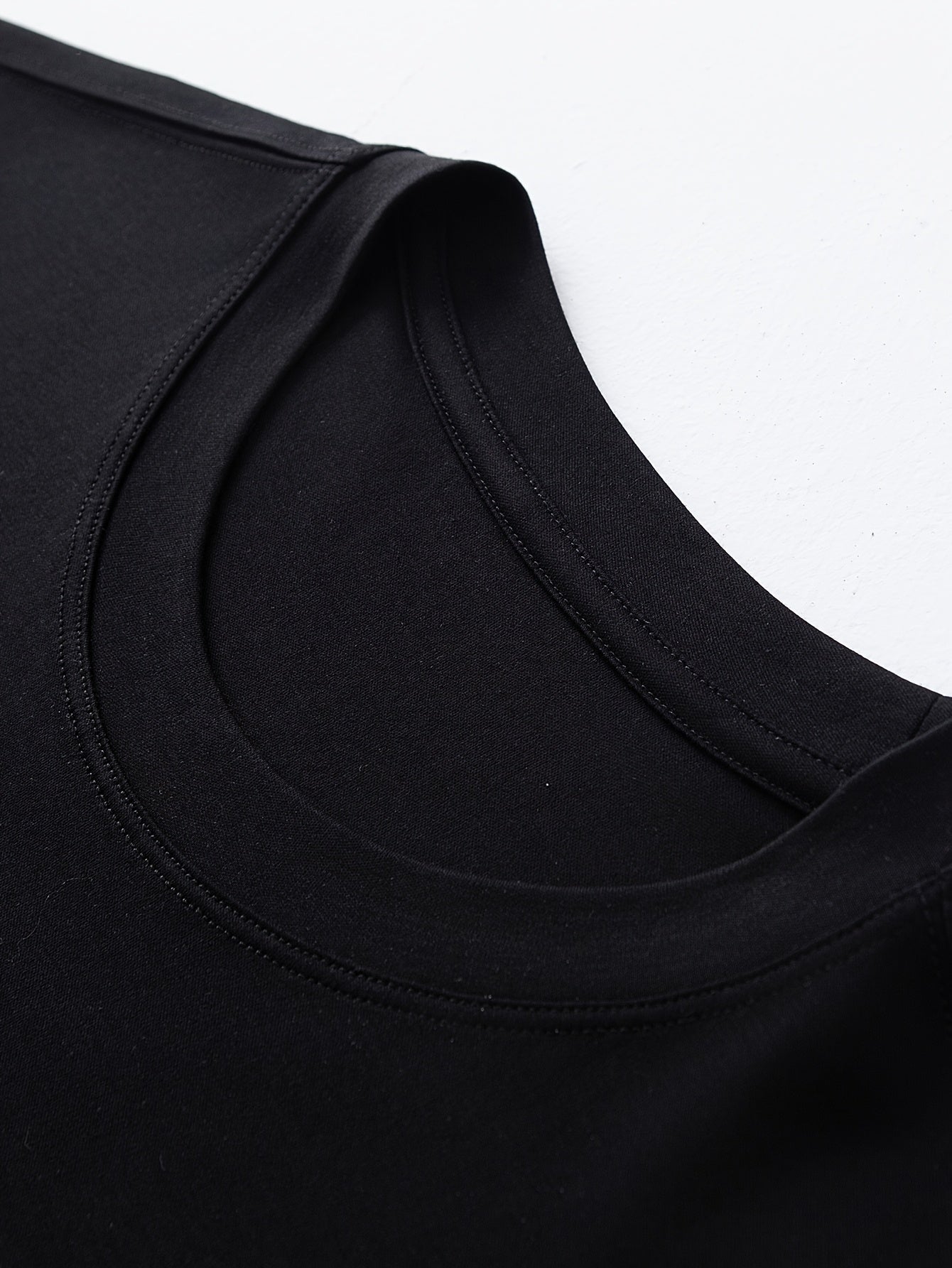 Men's Long Sleeve Cotton T-Shirts Casual Spring Fall Breathable Comfortable Set of 3