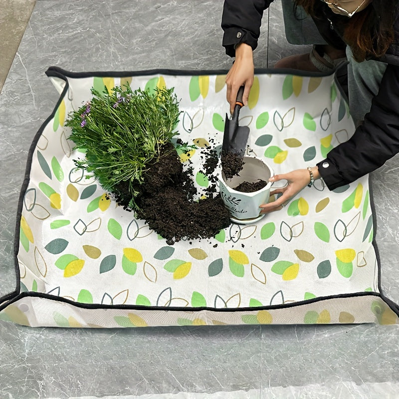 Alfombra de jardinería plegable y resistente al agua para suculentas y plantas de interior en múltiples tamaños