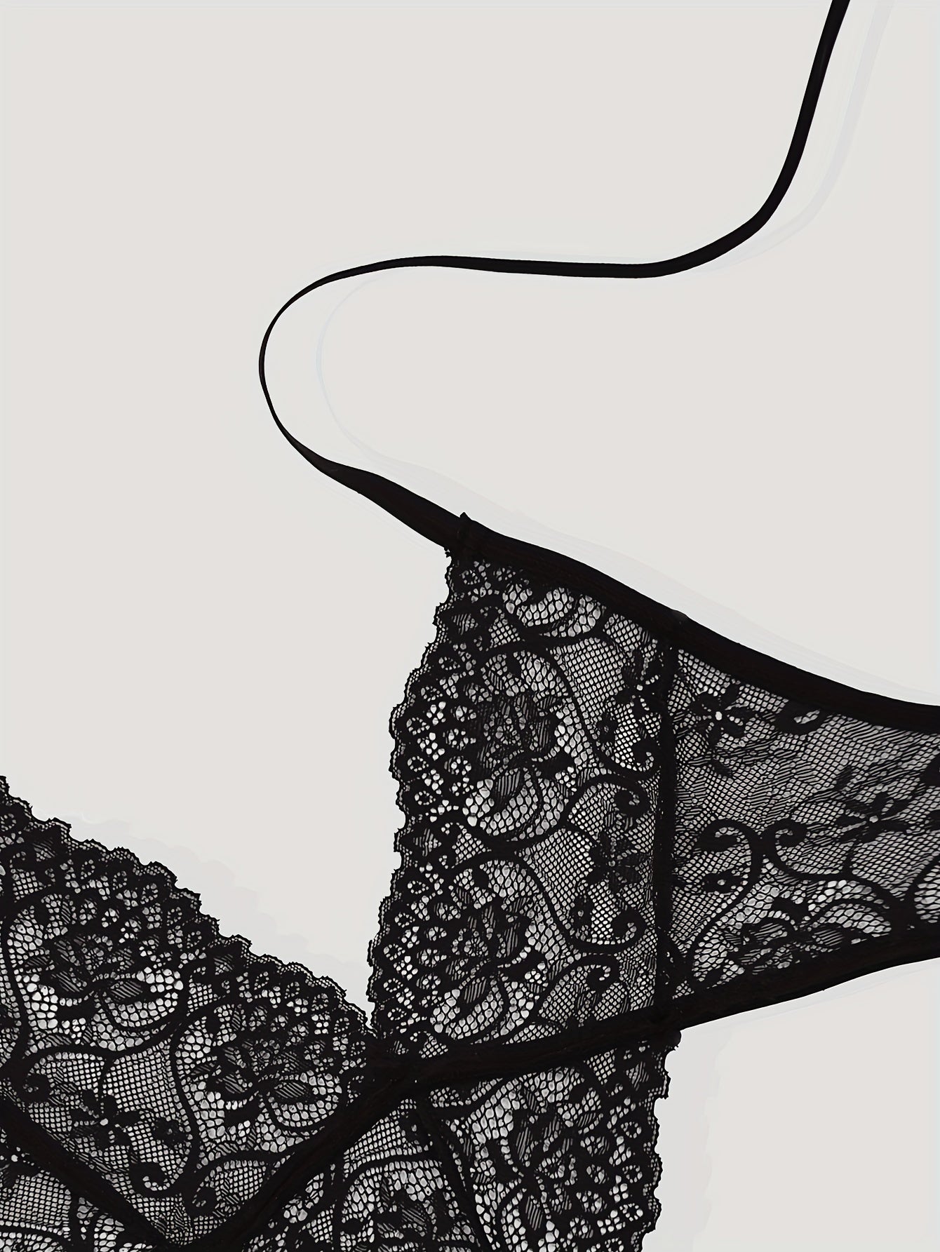 Набор нижнего белья с бюстгальтером с глубоким вырезом и трусами с высокой талией для сексуальной и комфортной носки