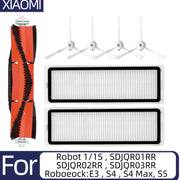 Xiaomi Mi Robot 1/1S va Roborock E3, S4, S4 Max, S5 changyutgichlari bilan mos keladigan asosiy yon cho'tka.