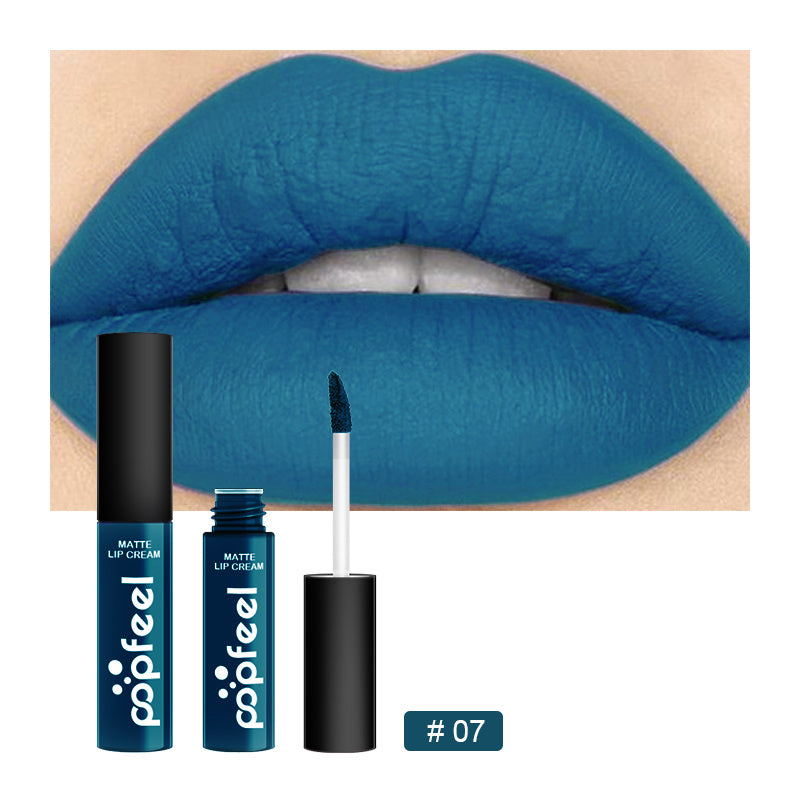 Long Lasting Matte Lip Gloss for Women Liquid Lipstick with Bold Color