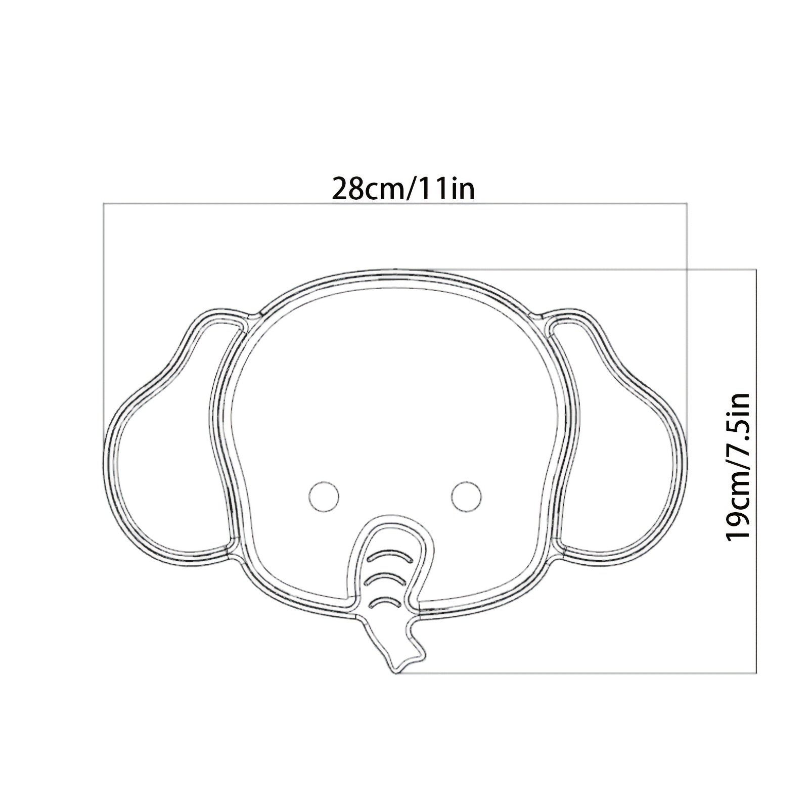 Silicone Baby Feeding Plate for Nutritious Meals and Snacks