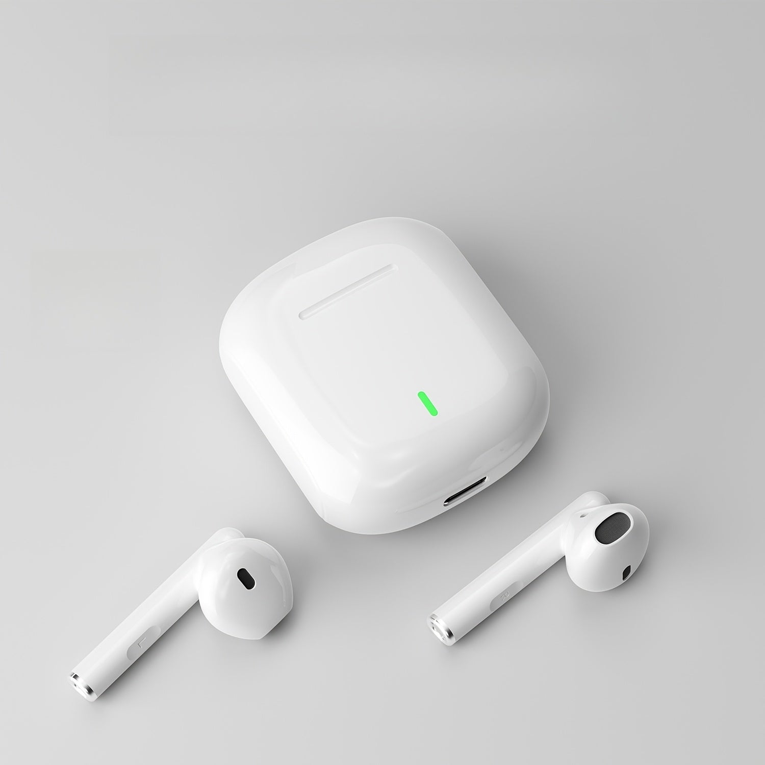2024 True Wireless Earbuds Dolby Bass Touch Control Semi-Open Back Type-C Charging for Android iPhone Sports Music