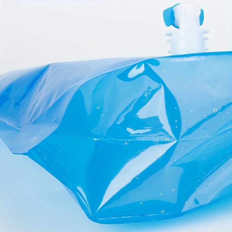 Yigʻiladigan suv konteyneri sumkasi 5.68L 11.36L Ochiq havoda favqulodda saqlash qozoni