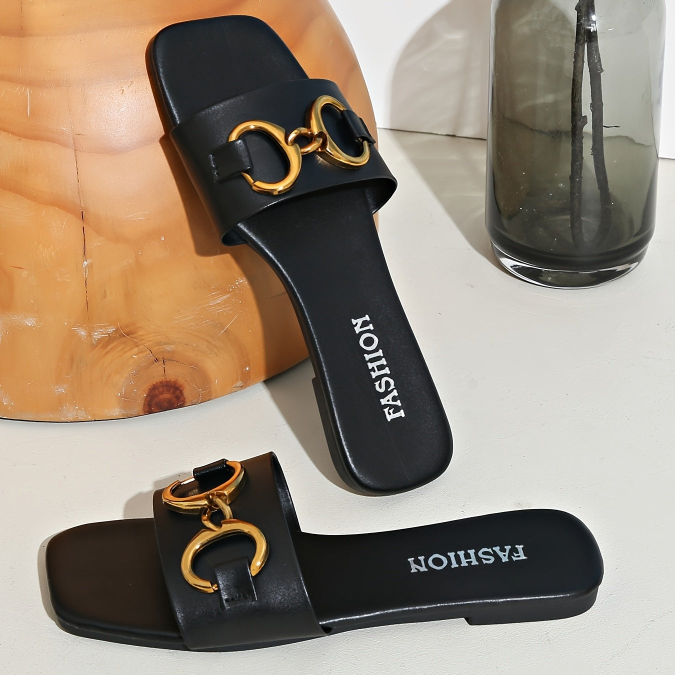 Женские плоские сандалии открытые носки, легкие, нескользящие, летние