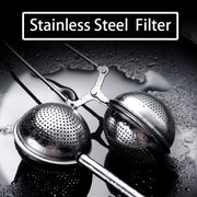 Stainless Steel Heart-Shaped Tea Infuser Loose Leaf Strainer for Home Office Gift
