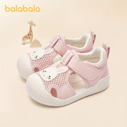 Toddler Girls Sandals with Bunny Theme Soft Rubber Sole Adjustable Strap Summer Beach Casual