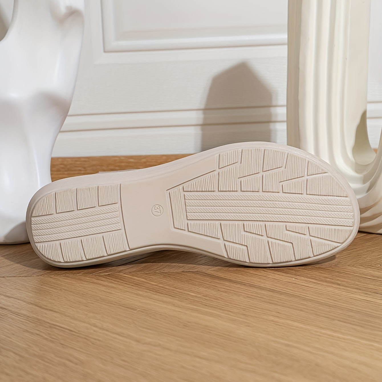 Women's Open-Toe Sandals with Adjustable Buckle Straps Non-Slip TPR Sole