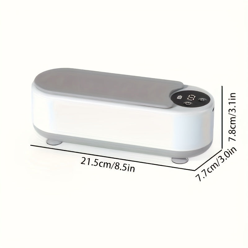 USB Rechargeable Jewelry and Glasses Cleaner with Soundwave Technology