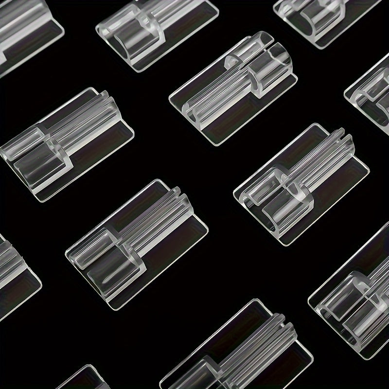 Clear Cable Clips for Apple and Android Type-C Cables Organizing and Protecting