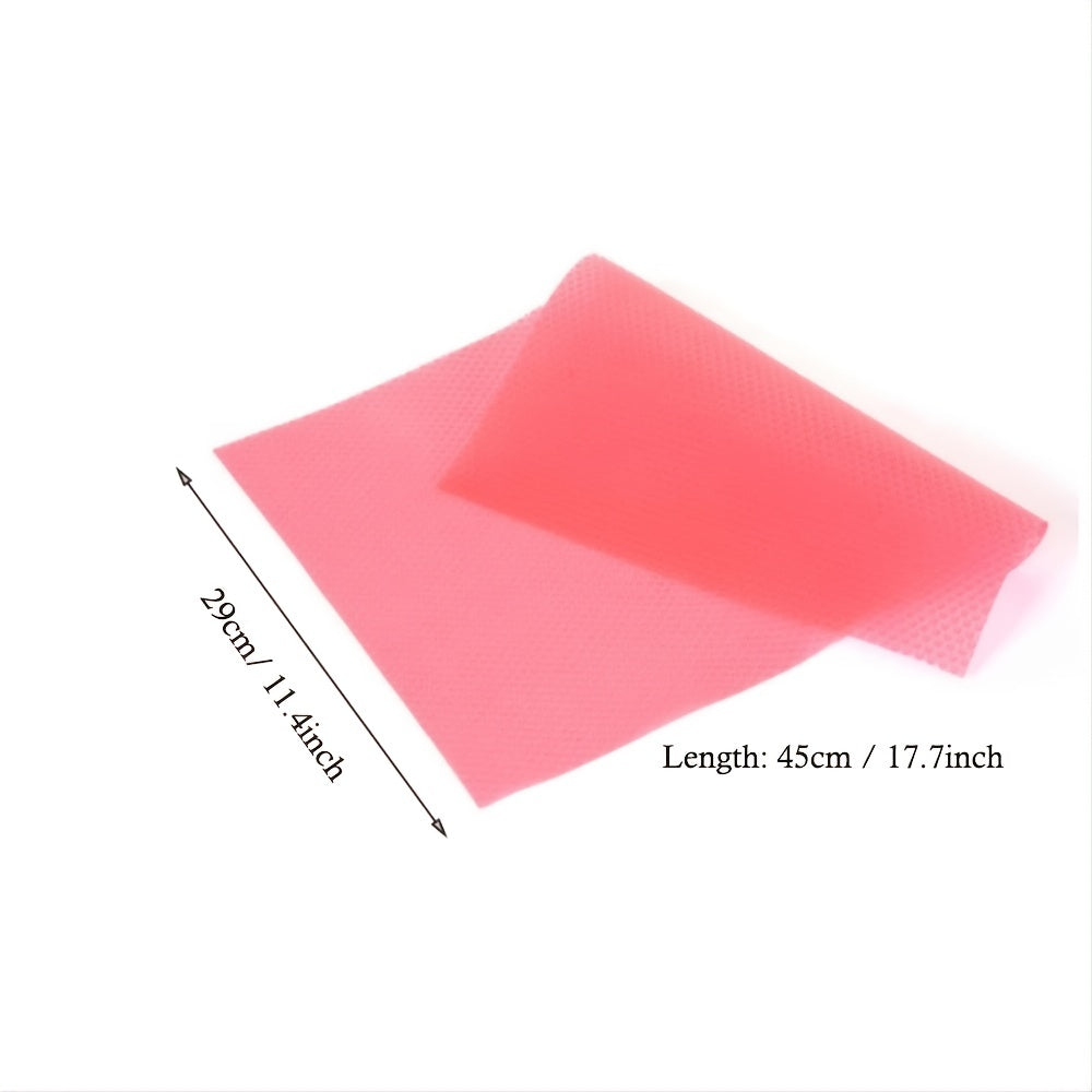 Muzlatgichning ichki qoplamasi, 1, 4, 8, 12, 16 dona - Yuvilishi mumkin, suv o'tkazmaydigan va yog' o'tkazmaydigan - Polkalar, muzlatgich shisha polkalari, simli javonlar, shkaf va shkaf tortmalari uchun ideal