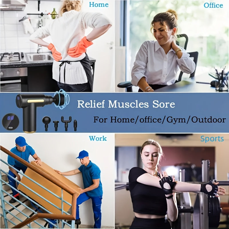 6 darajali USB massaj quroli, do'stlar uchun mukammal bayram sovg'asi