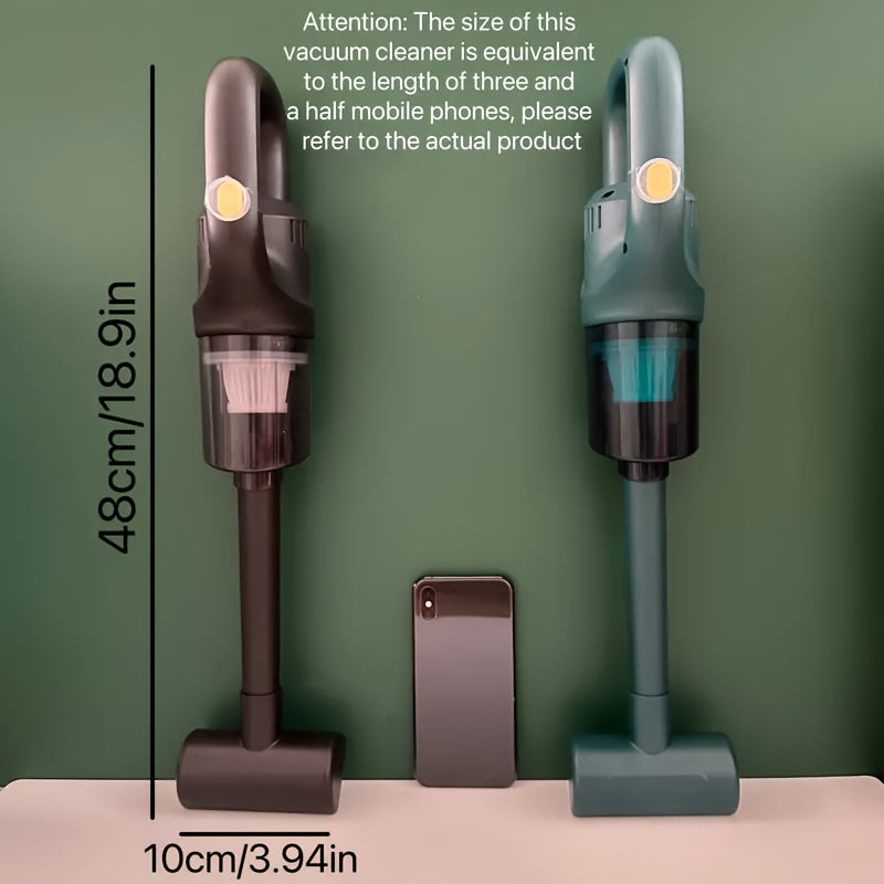 Wireless Handheld Vacuum Cleaner with Strong Suction and Rechargeable Lithium Battery