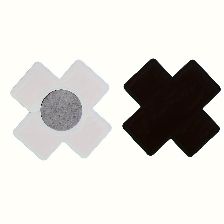 20 Self-Adhesive Invisible Cross Nipple Covers for Women Lingerie Accessories
