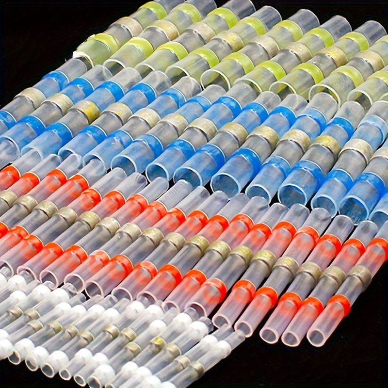 930pcs Waterproof Heat Shrink Solder Butt Connectors Kit Insulated Electrical Repair