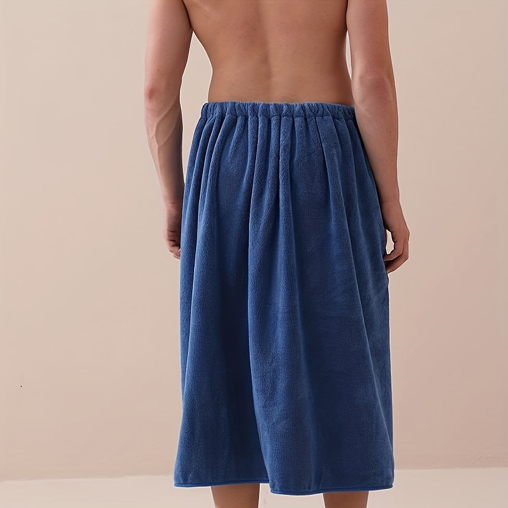 Erkaklar uchun cho'milish sochiq, cho'tka va yumshoq, dush, sauna va spa uchun ideal.