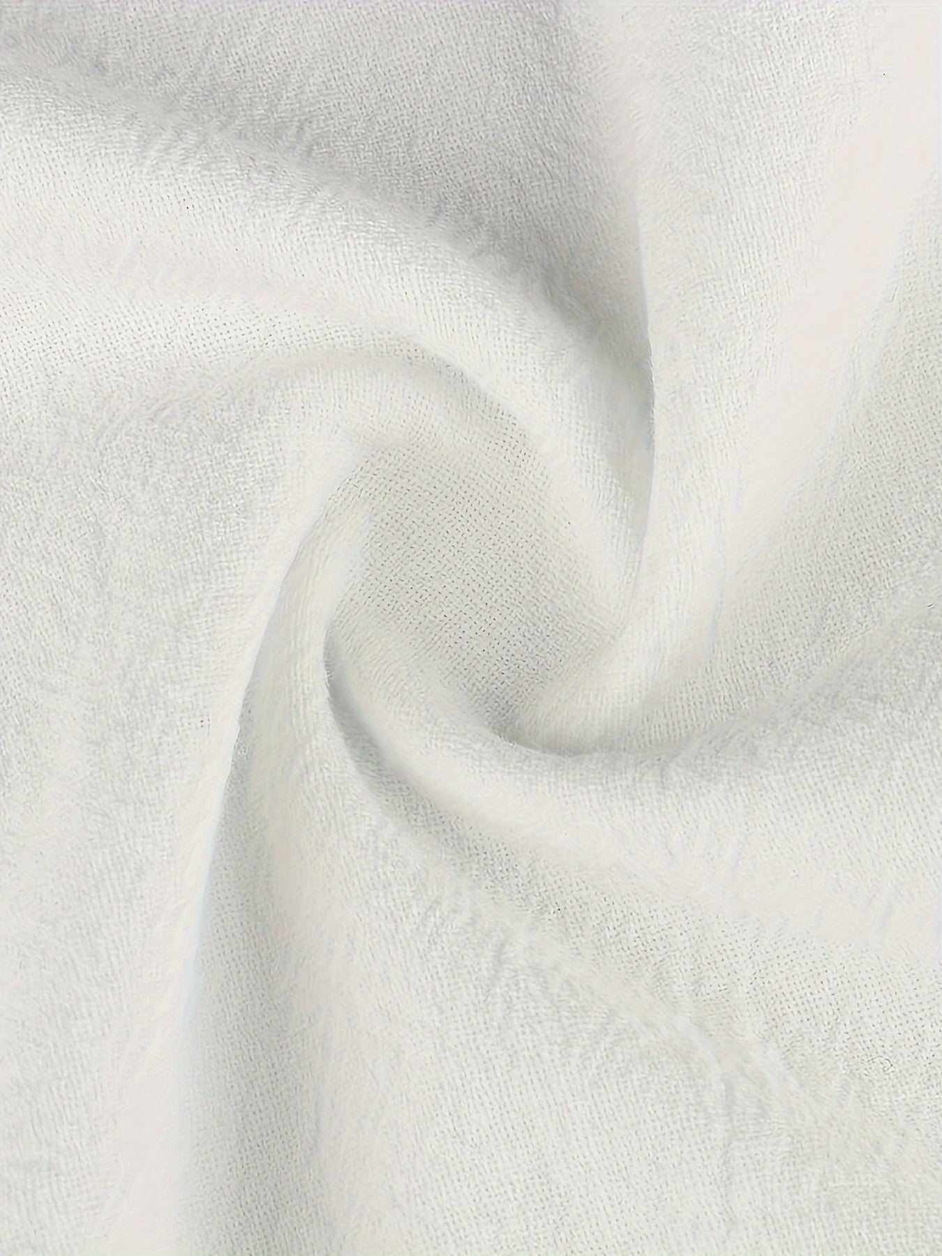 Women's Cotton Linen Floral Shirt with Button Details and Round Neck