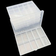 Bins de almacenamiento de plástico con 10 compartimentos para cuentas de joyería y piezas pequeñas